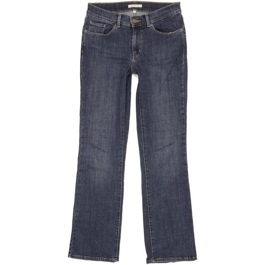 Levi's Women Blue Bootcut Classic Stretch Jeans W27 L32