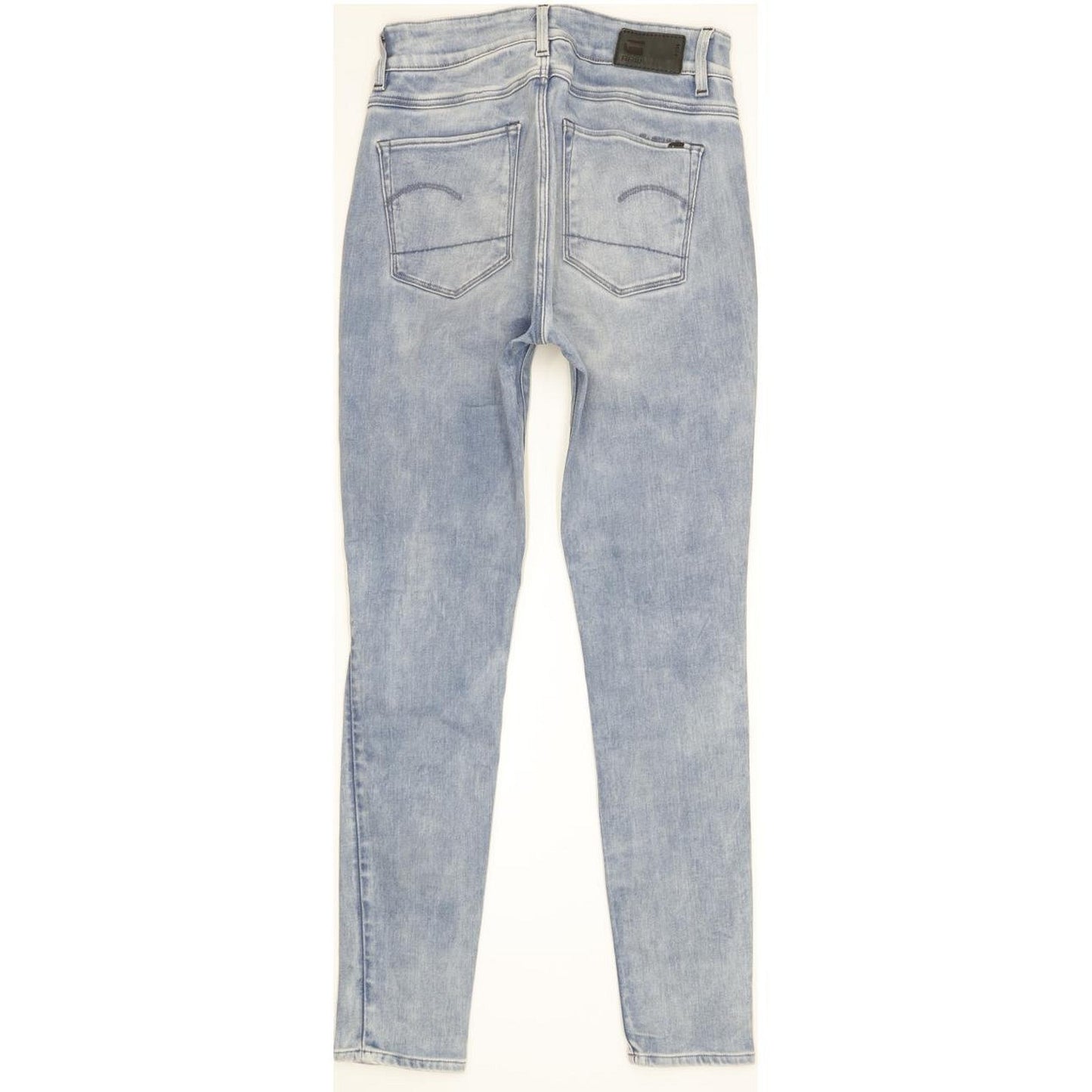G-Star 3301 Ultra Women Blue Skinny Slim Stretch Jeans W27 L28