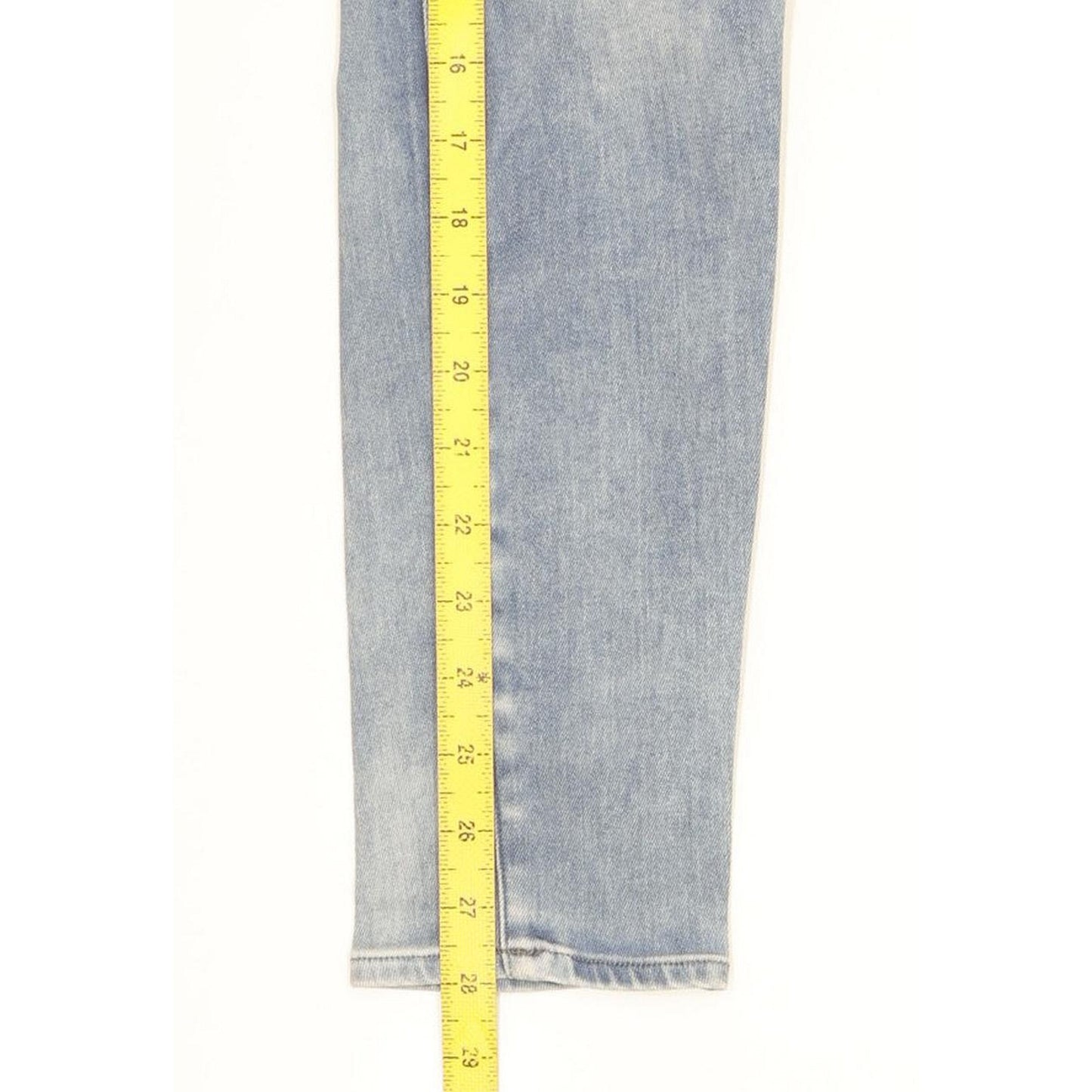 G-Star 3301 Ultra Women Blue Skinny Slim Stretch Jeans W27 L28