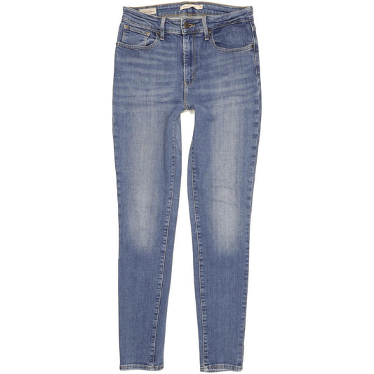 Levi's 721 Women Blue Skinny Slim Stretch Jeans W29 L30