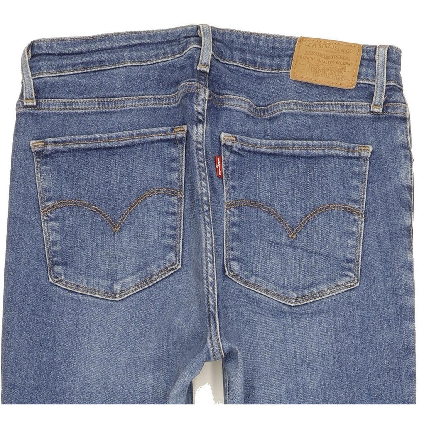 Levi's 721 Women Blue Skinny Slim Stretch Jeans W29 L30