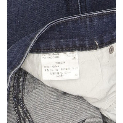 Levi's Demi Curve Women Blue Straight Slim Stretch Jeans W30 L32