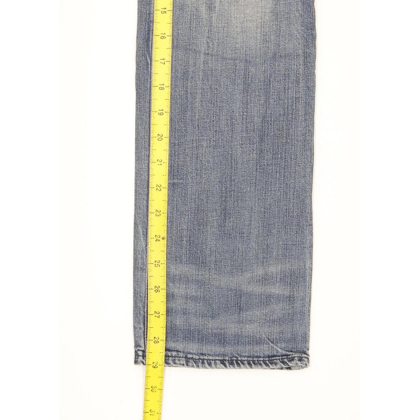 Levi's Bold Curve Women Blue Straight Slim Stretch Jeans W28 L29