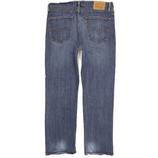 Levi's 751 Men Blue Straight Regular Stretch Jeans W36 L30