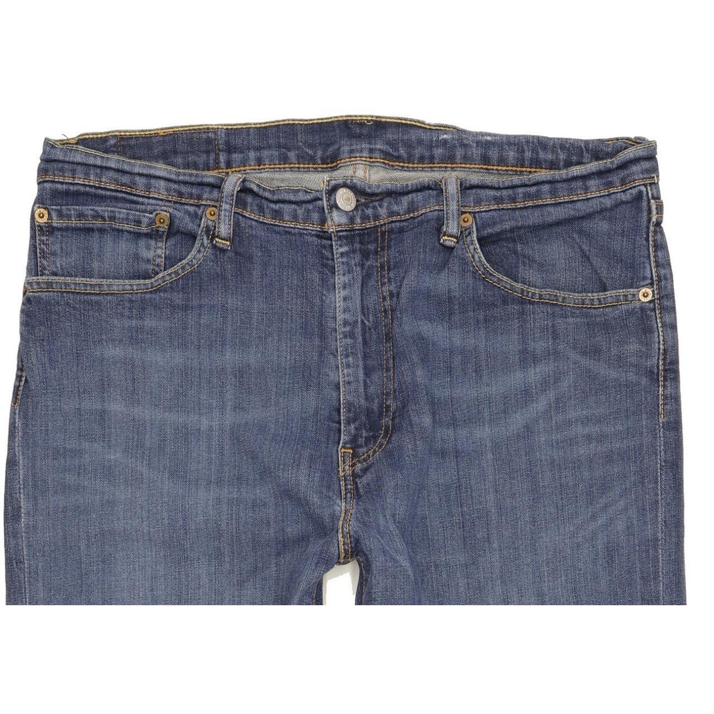 Levi's 751 Men Blue Straight Regular Stretch Jeans W36 L30