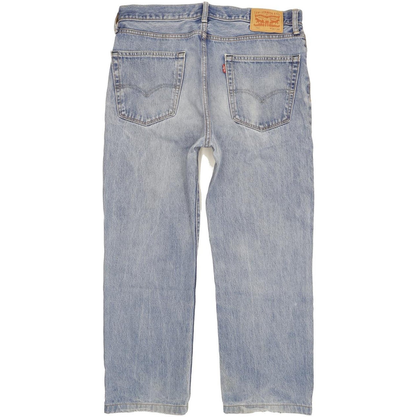 Levi's 751 Men Blue Straight Regular Jeans W36 L27