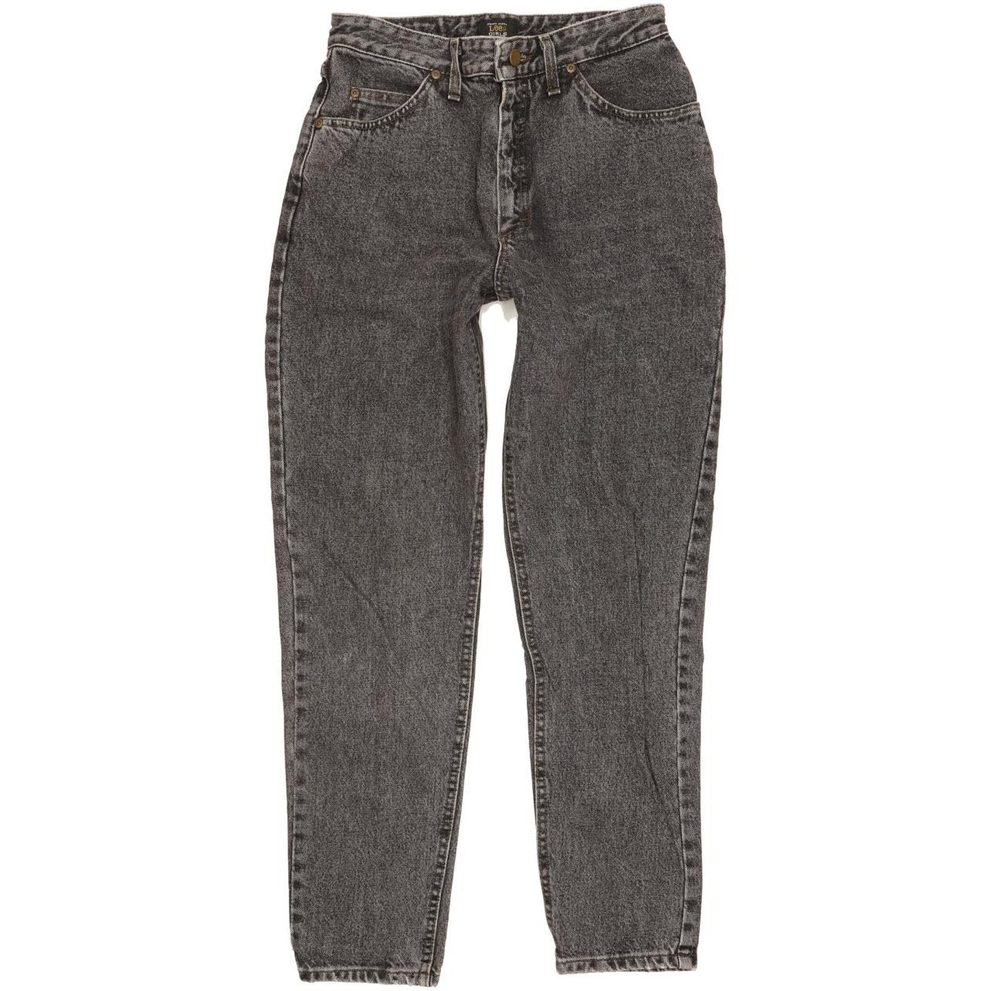 Lee Virginia Charcoal Tapered Relaxed Jeans High Waisted W30 L30
