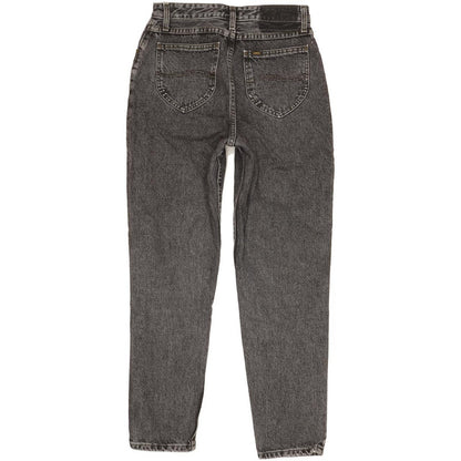 Lee Virginia Charcoal Tapered Relaxed Jeans High Waisted W30 L30