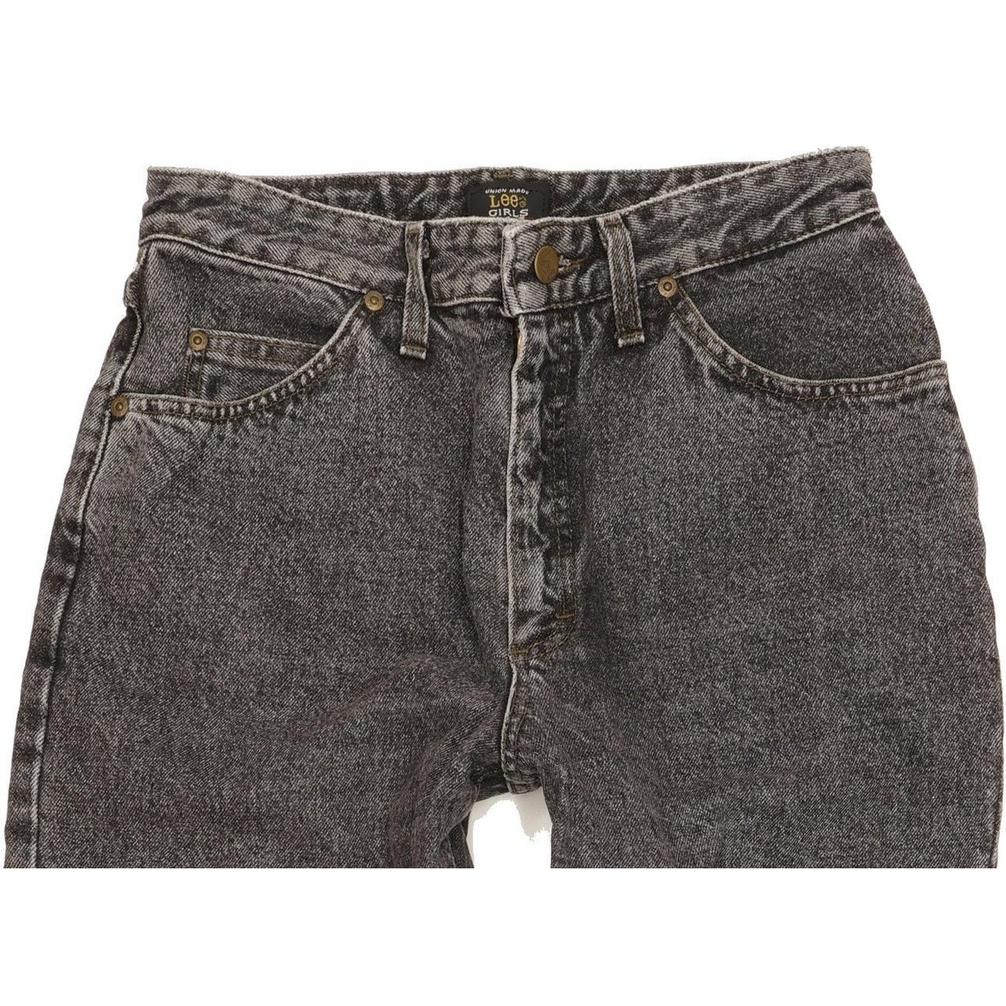Lee Virginia Charcoal Tapered Relaxed Jeans High Waisted W30 L30