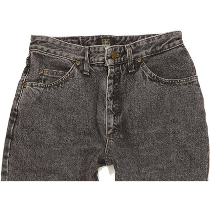 Lee Virginia Charcoal Tapered Relaxed Jeans High Waisted W30 L30
