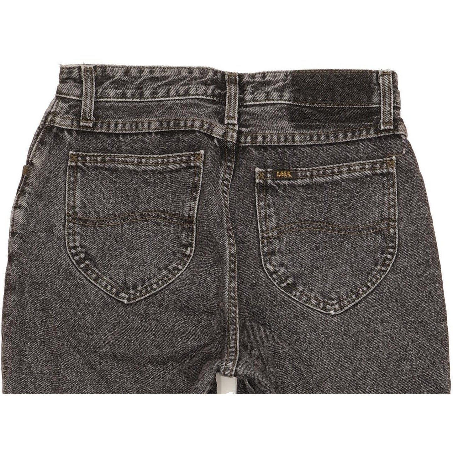Lee Virginia Charcoal Tapered Relaxed Jeans High Waisted W30 L30