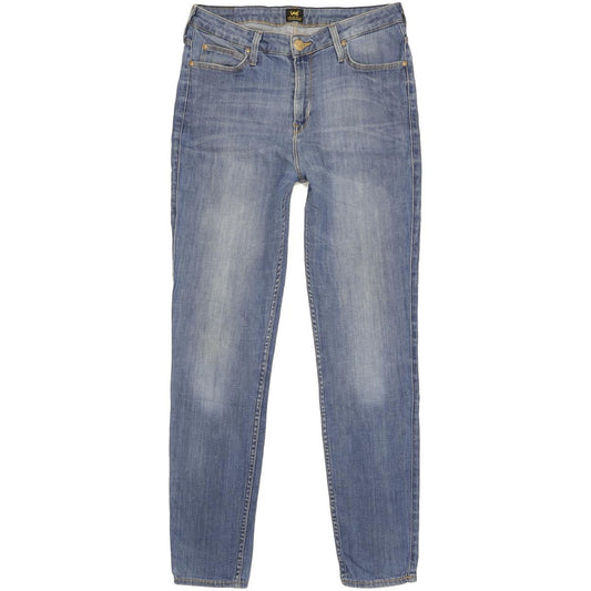 Lee Scarlett Women Blue Skinny Slim Stretch Jeans W31 L29