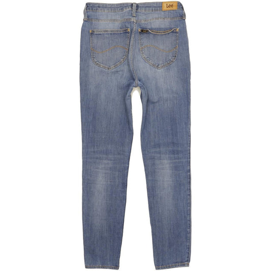 Lee Scarlett Women Blue Skinny Slim Stretch Jeans W31 L29
