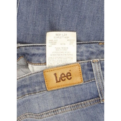 Lee Scarlett Women Blue Skinny Slim Stretch Jeans W31 L29