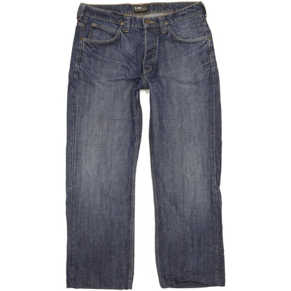 Lee Nash Men Blue Straight Regular Jeans W34 L29