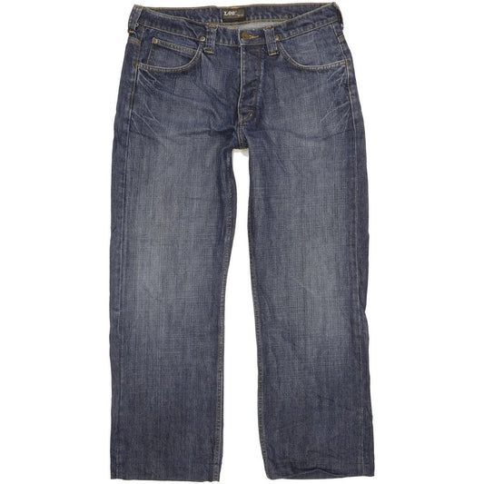 Lee Nash Men Blue Straight Regular Jeans W34 L29
