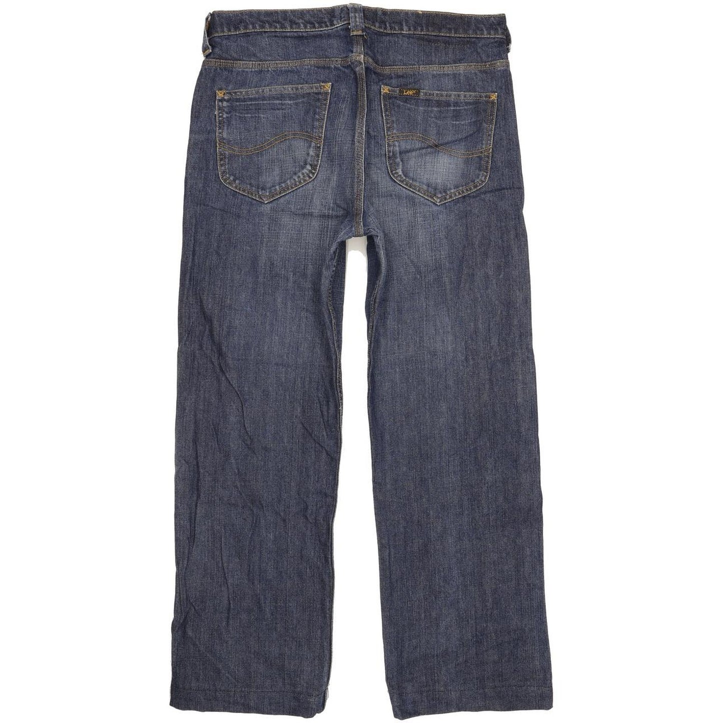 Lee Nash Men Blue Straight Regular Jeans W34 L29