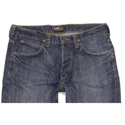 Lee Nash Men Blue Straight Regular Jeans W34 L29