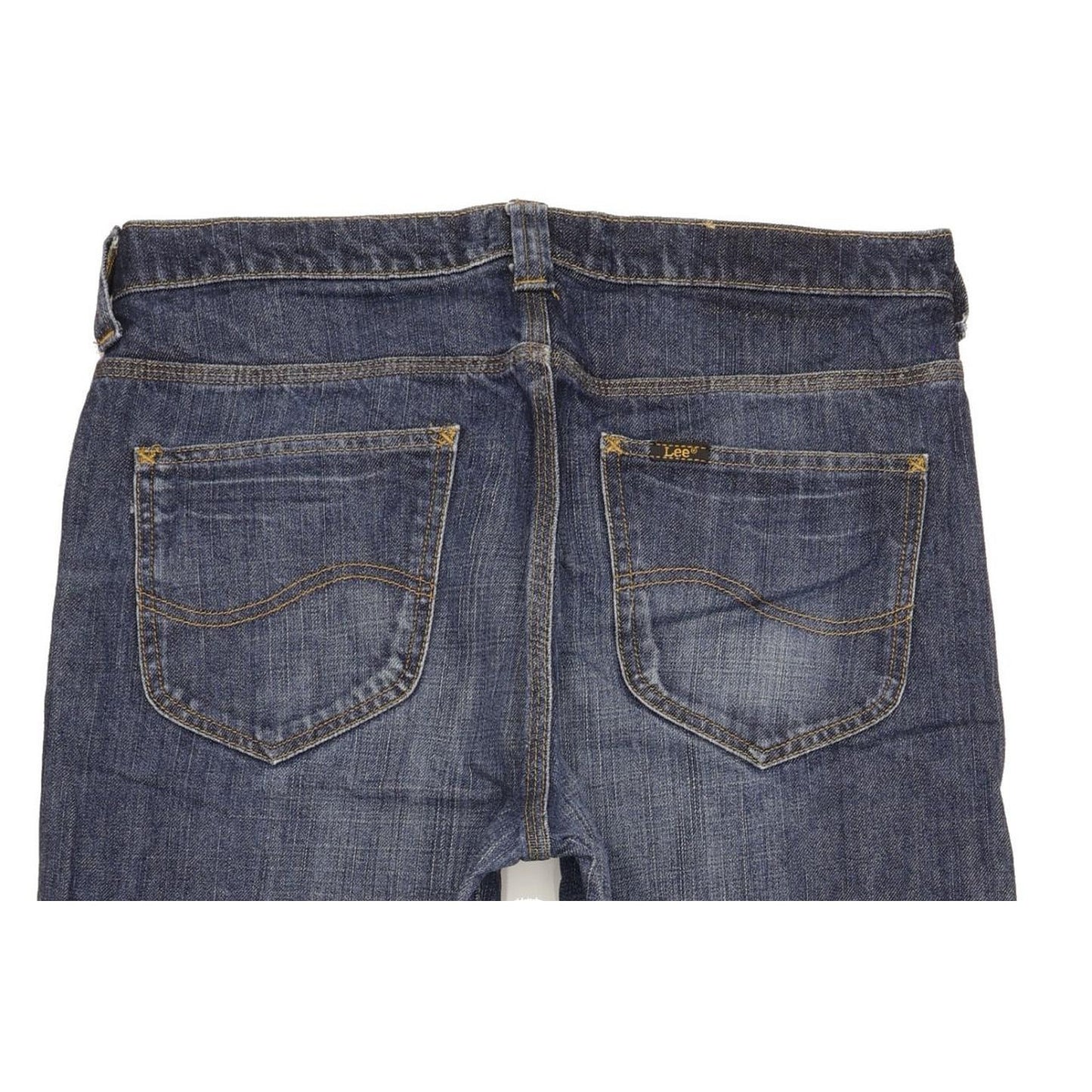 Lee Nash Men Blue Straight Regular Jeans W34 L29