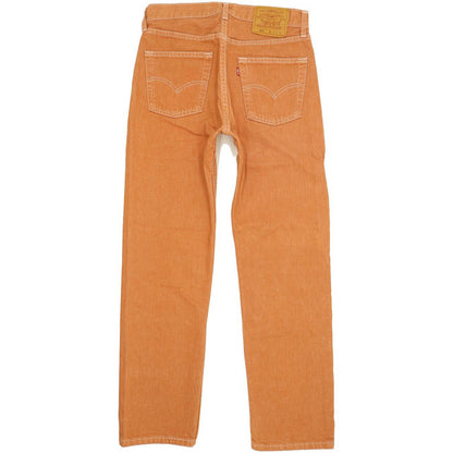 Levi's 501 Made in USA Orange Men Straight Regular Jeans W31 L30