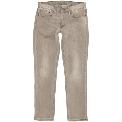 Levi's 511 Men Grey Straight Slim Stretch Jeans W32 L32