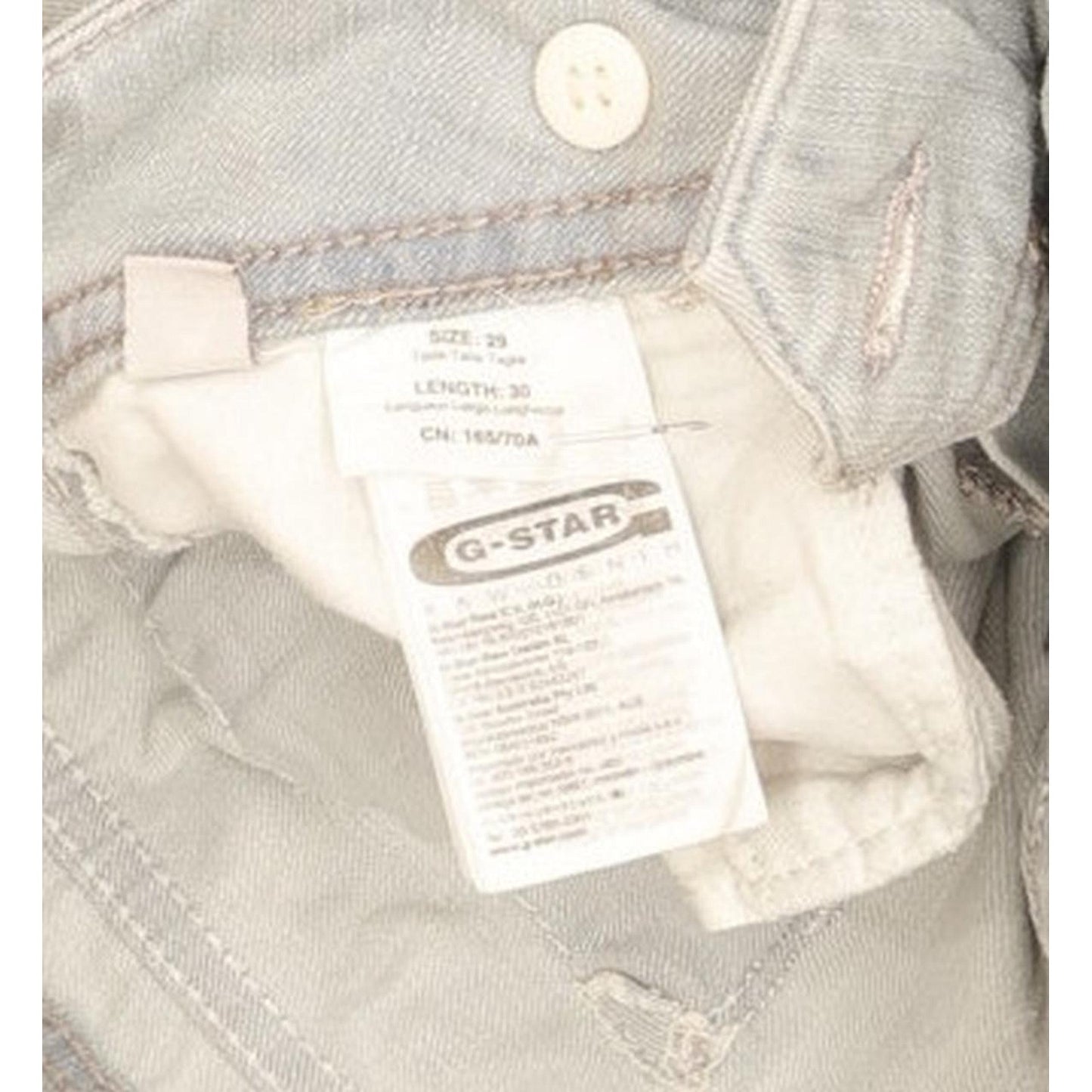 G-Star Midge Cody Women Blue Skinny Slim Stretch Jeans W29 L31