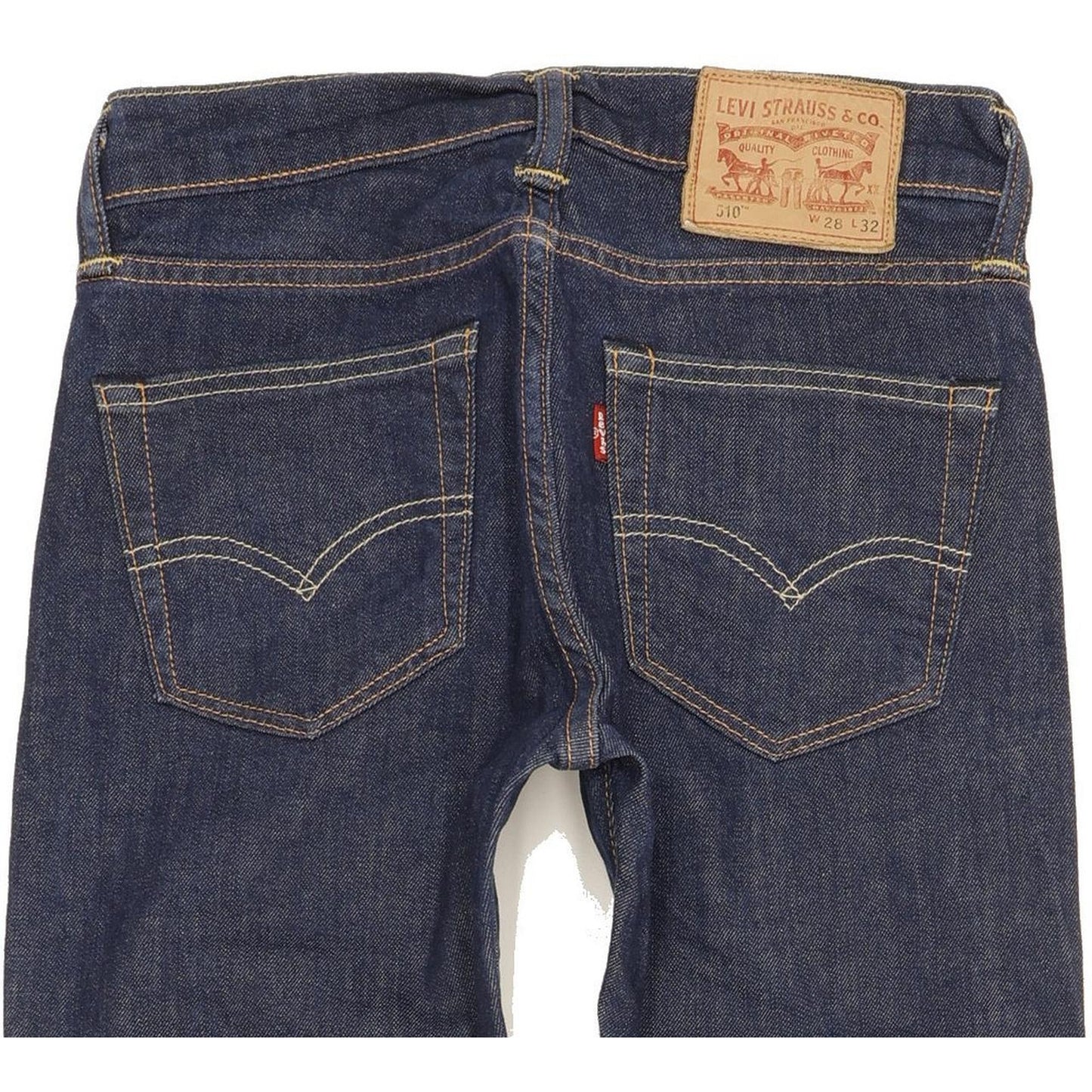 Levi's 510 Men Blue Skinny Slim Stretch Jeans W27 L30