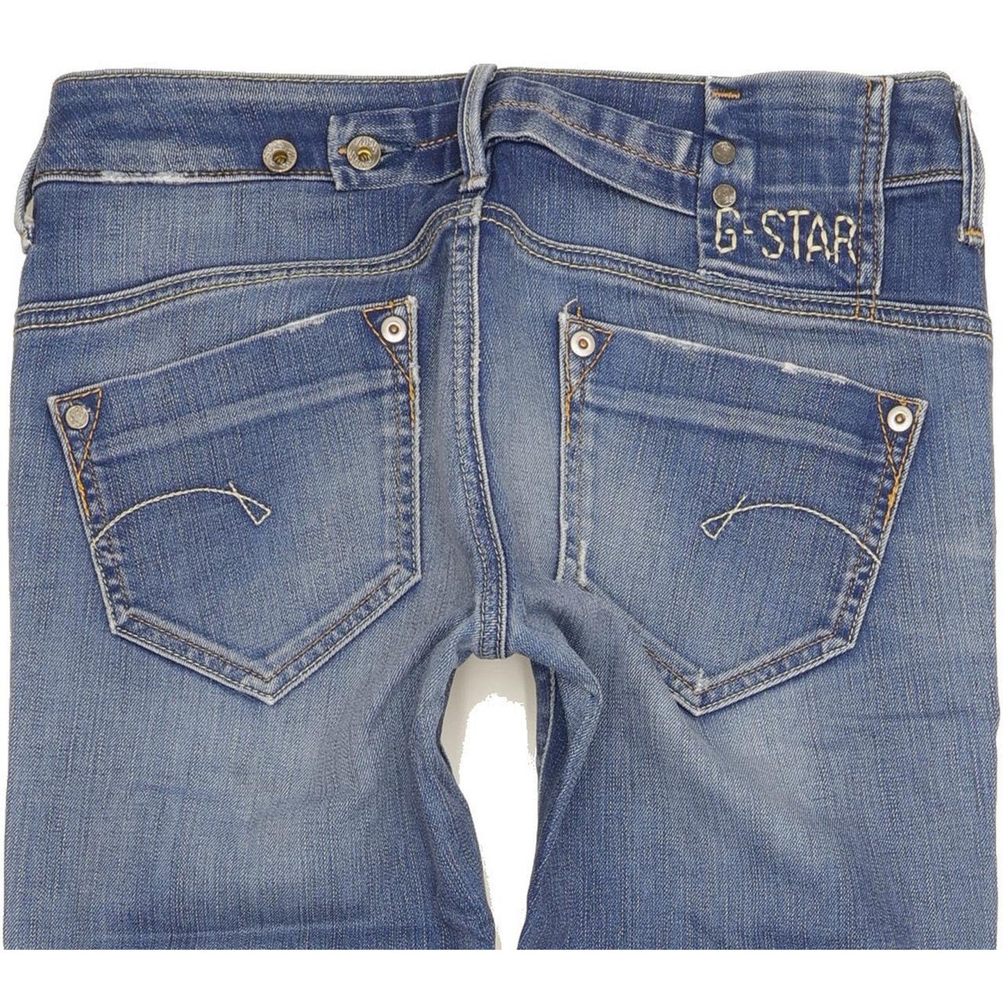G-Star Midge Women Blue Skinny Slim Stretch Jeans W26 L31