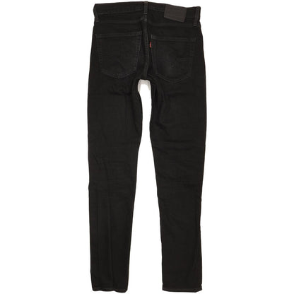 Levi's 512 Men Black Tapered Slim Stretch Jeans W31 L33