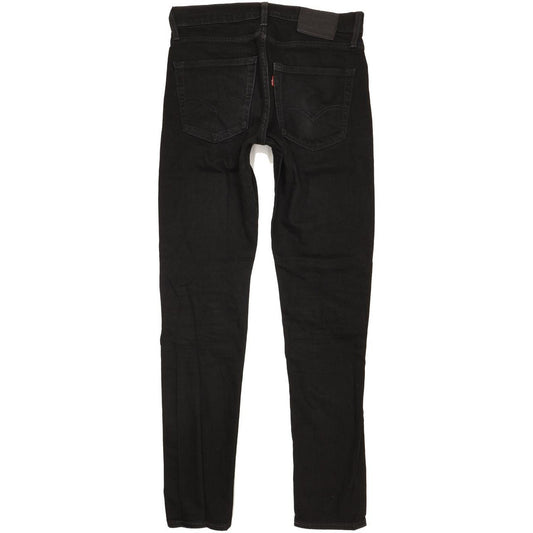 Levi's 512 Men Black Tapered Slim Stretch Jeans W31 L33