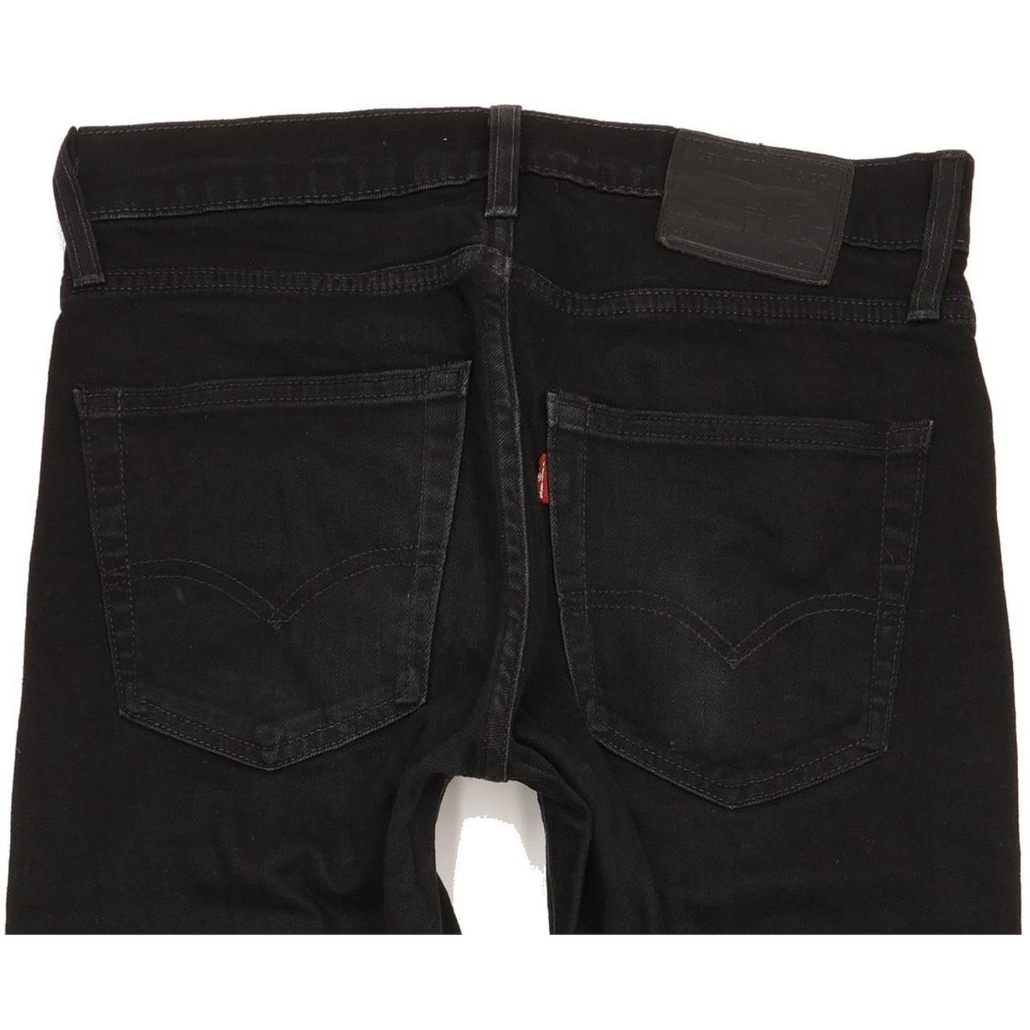 Levi's 512 Men Black Tapered Slim Stretch Jeans W31 L33