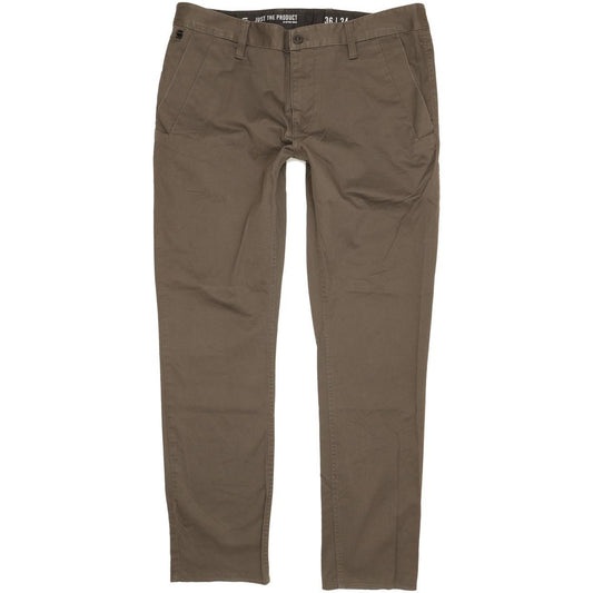 G-Star Men Khaki Straight Regular Chino Stretch Jeans W36 L31