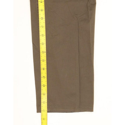 G-Star Men Khaki Straight Regular Chino Stretch Jeans W36 L31