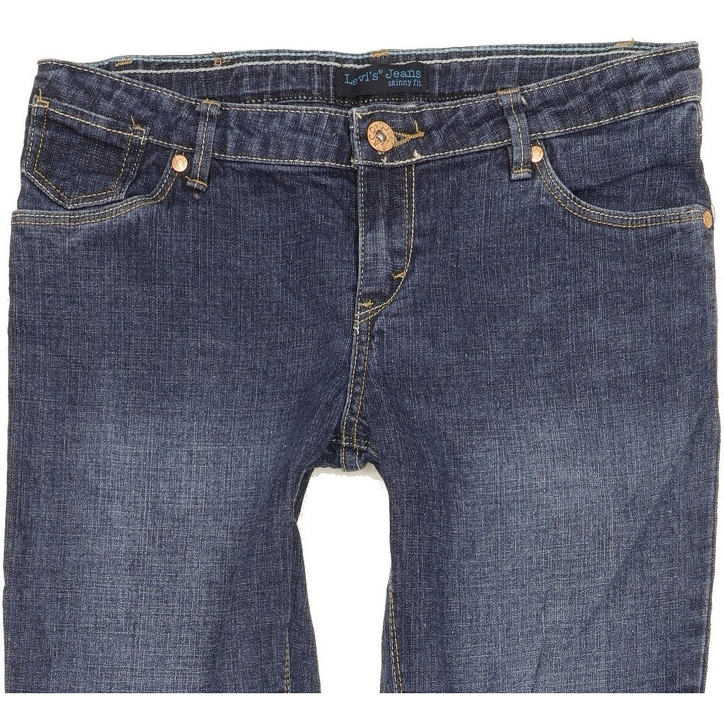 Levi's Kids Blue Skinny Regular Stretch Jeans W28 L30