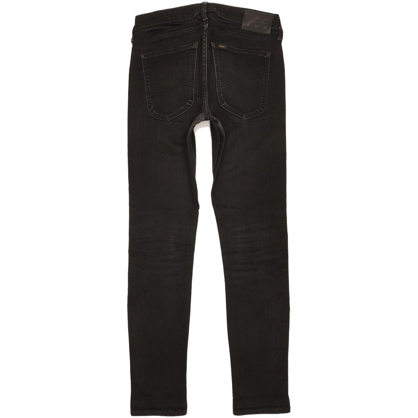 Lee Luke Men Black Skinny Slim Stretch Jeans W28 L32