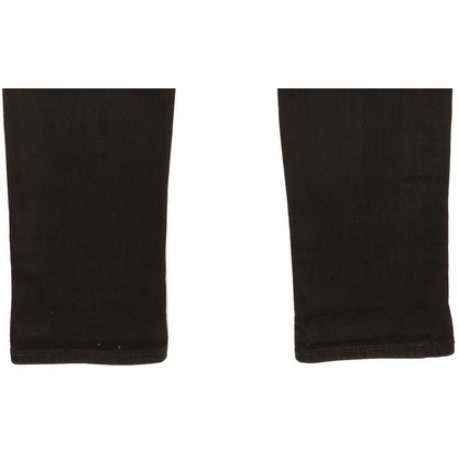 Lee Luke Men Black Skinny Slim Stretch Jeans W28 L32