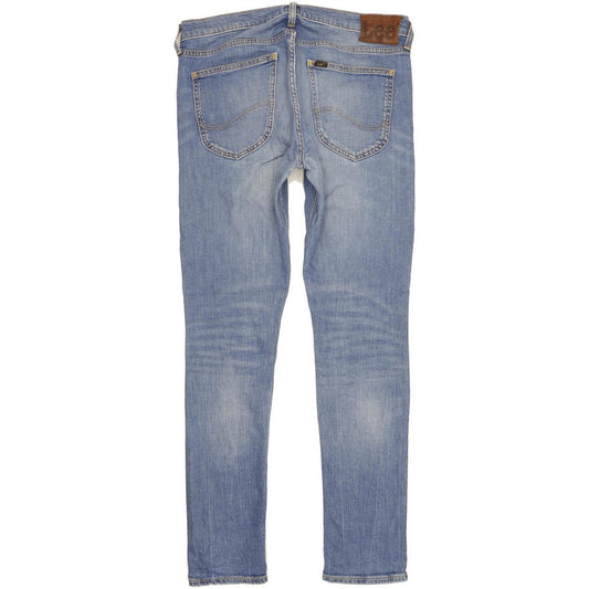 Lee Luke Men Blue Skinny Slim Stretch Jeans W32 L32
