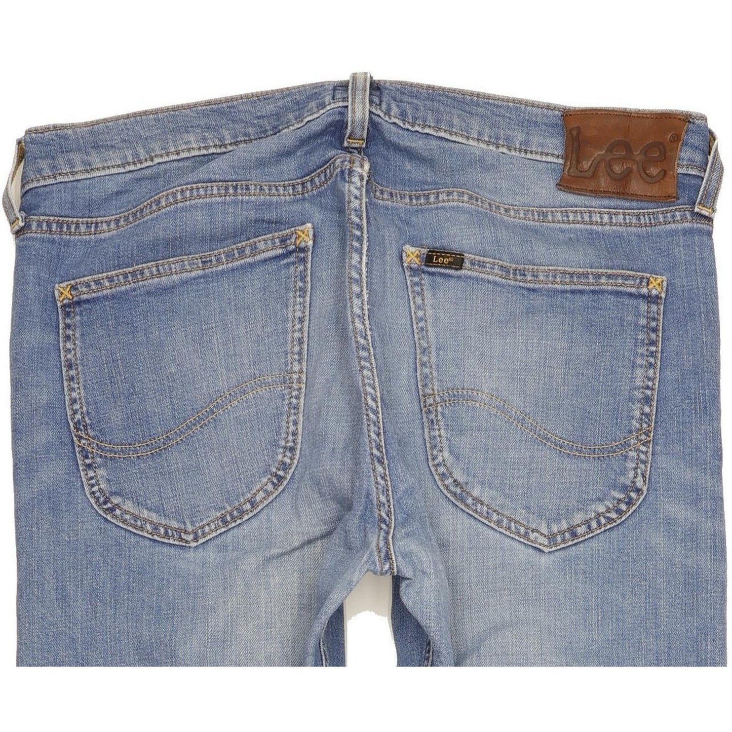 Lee Luke Men Blue Skinny Slim Stretch Jeans W32 L32