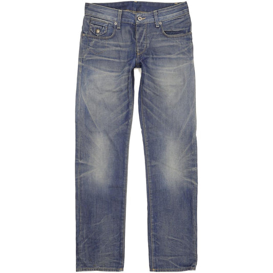 G-Star Morris Men Blue Straight Slim Jeans W28 L32