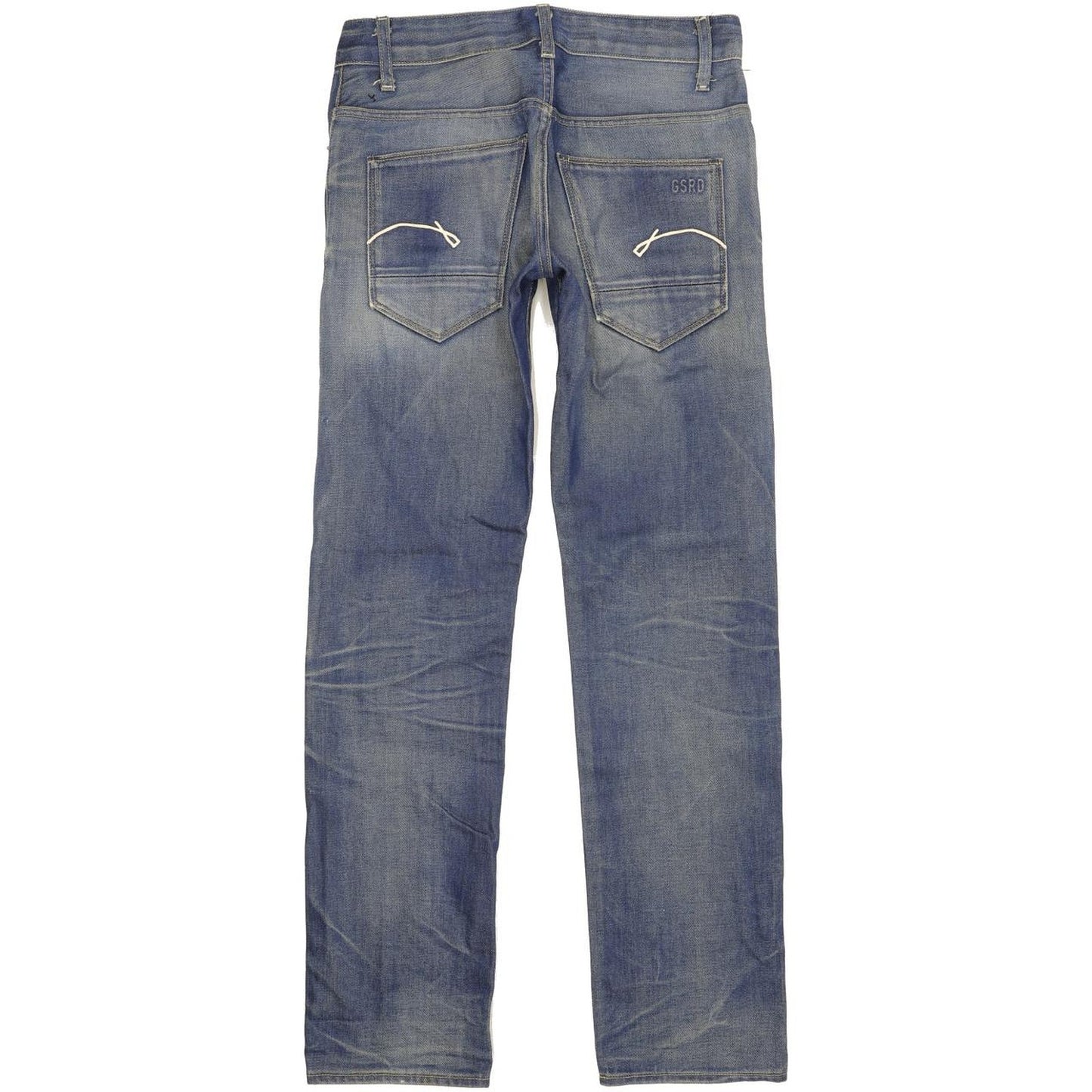 G-Star Morris Men Blue Straight Slim Jeans W28 L32