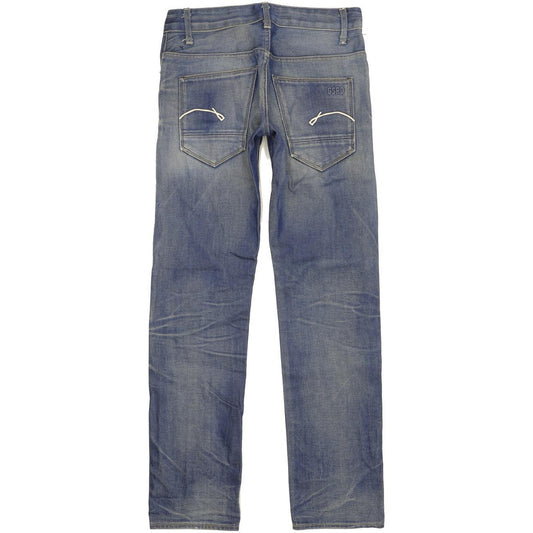 G-Star Morris Men Blue Straight Slim Jeans W28 L32