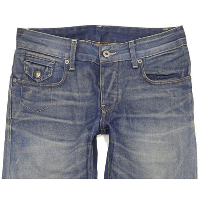 G-Star Morris Men Blue Straight Slim Jeans W28 L32