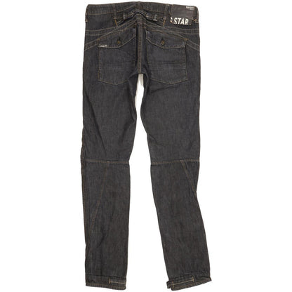 G-Star Santo Elwood Women Blue Skinny Slim Jeans W28 L34