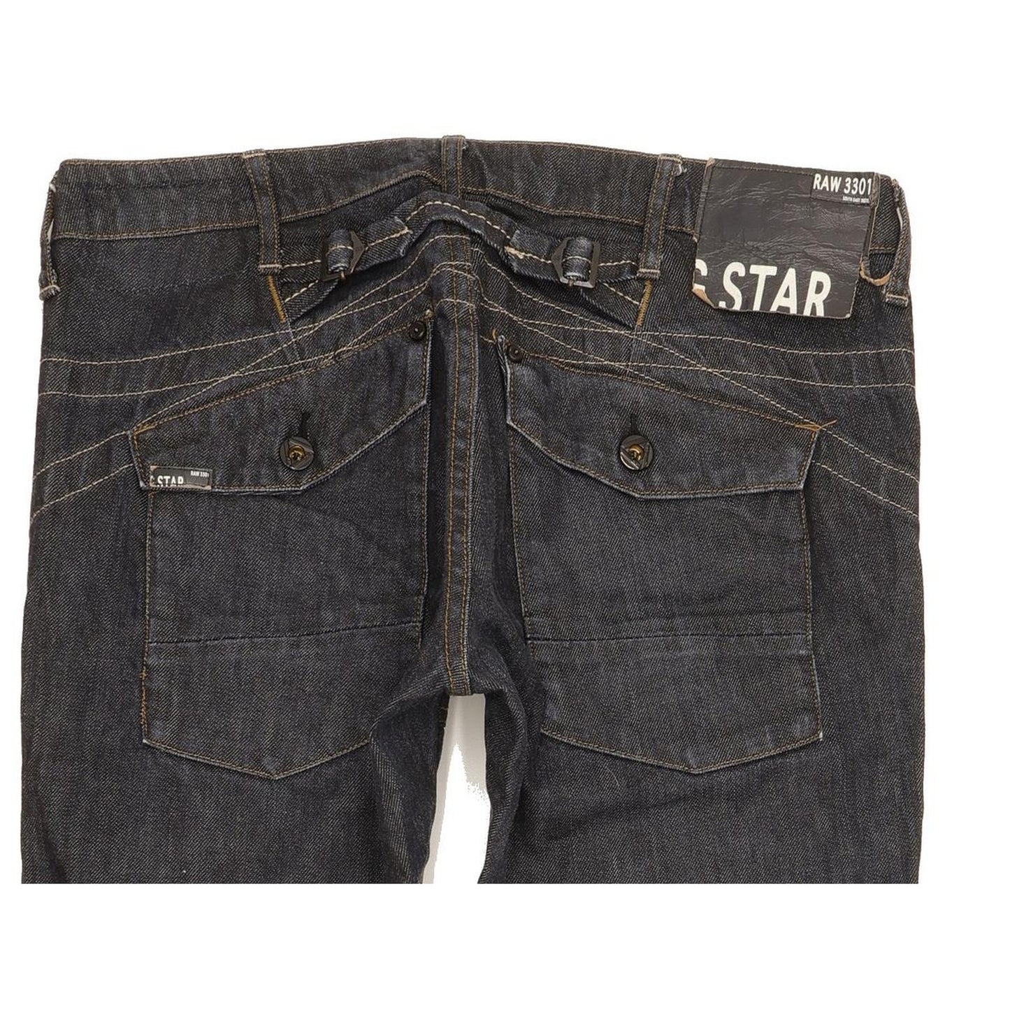 G-Star Santo Elwood Women Blue Skinny Slim Jeans W28 L34