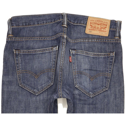 Levi's 520 Men Blue Skinny Slim Jeans W29 L31