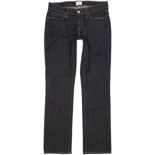 Levi's Demi Curve Women Navy Straight Slim Stretch Jeans W29 L32