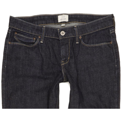 Levi's Demi Curve Women Navy Straight Slim Stretch Jeans W29 L32
