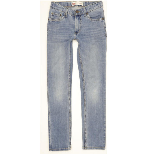 Levi's 510 Kids Blue Skinny Slim Stretch Jeans W24 L26