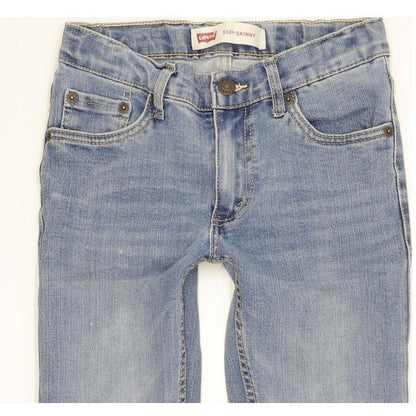 Levi's 510 Kids Blue Skinny Slim Stretch Jeans W24 L26