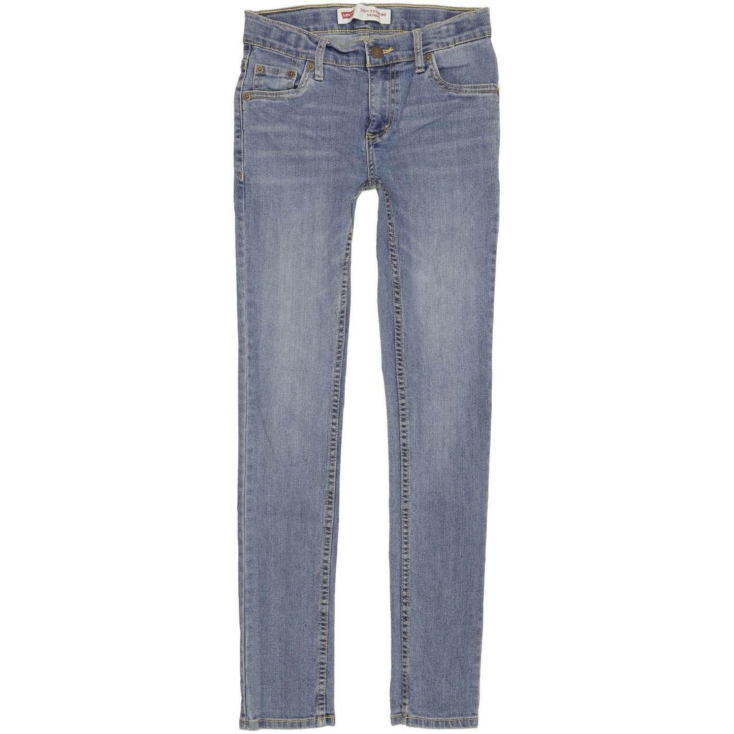 Levi's 519 Kids Women Blue Skinny Slim Jeans W26 L28
